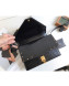 Saint Laurent Margaux Satchel Flap Bag in Crocodile Embossed Shiny Leather 578056 Black 2019