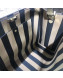Fendi Peekaboo X-Lite Large Striped Lining Bag Light Brown 2019