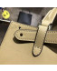 Fendi Peekaboo X-Lite Medium Striped Lining Bag Brown 2019