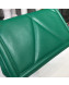 Dolce&Gabbana DG Devotion Medium/Large Shoulder Bag in Quilted Nappa Leather Green 2019