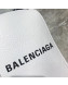 Balenciaga Logo Leather Long Belt Bag White 02 201