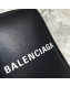 Balenciaga Logo Leather Long Belt Bag Black 02 2019