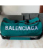 Balenciaga Fabric Travel Top Handle Bag Green 2019