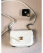 Chanel Flap Bag AS0412 White/Silver/Gold 2019