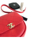 Chanel Quilting Lambskin Mini Flap Camera Bag Red 2019