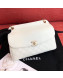 Chanel Flap Bag AS0416 White 2019