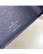 Louis Vuitton Men's Slender ID Epi Leather Wallet M60628 Blue 2019