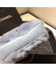 Chanel Shearling Lambskin Small Flap Bag AS1199 Blue 02 2019
