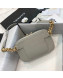 Chanel Grained Calfskin Waist Bag/Belt Bag AS0311 Gray 2019