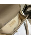 Chanel Chevron Grained Calfskin Medium Boy Flap Bag A67085 Beige/Gold 2019