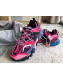Balenciaga Track Trainer Sneakers 08 Pink 2019 (For Women and Men)