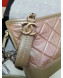 Chanel Iridescent Aged Calfskin Gabrielle Hobo Bag A93824 Pink/Khaki 2019