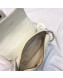Chanel Stitching Quilted Calfskin Medium Flap Bag White 2019