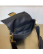 Fendi Men's Baguette Graind Leather Medium Shoulder Bag/Belt Bag Black 2019
