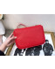 Chanel Large Quilting Lambskin Chain Flap Bag AS0138 Red 2019