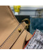 Dolce&Gabbana Small Devotion Lurex Fabric Top Handle Bag Silver 2019