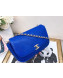 Chanel Small Quilting Lambskin Chain Flap Bag AS0138 Royal Blue 2019