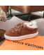 Louis Vuitton Time Out Suede and Shearling Lining Sneakers Brown 2019