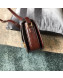 Celine Medium Rriomphe Bag in Crocodile Leather Brown Caramel 2019