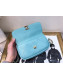 Chanel Quilting Lambskin Waist Bag AS0142 Light Blue 2019