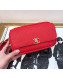 Chanel Quilting Lambskin Waist Bag AS0142 Red 2019