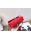 Chanel Quilting Lambskin Waist Bag AS0142 Red 2019