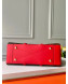 Louis Vuitton Monogram Canvas Soufflot MM Open Top Handle Bag M44816 Red 2019