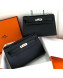 Hermes Mini Kelly 22 Clutch Bag in Epsom Leather(Half Handmade) Black