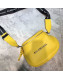 Balenciaga Calfskin Everyday Strap Crossbody Bag Yellow 2019