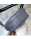 Balenciaga Calfskin Everyday Strap Crossbody Bag Light Grey 2018