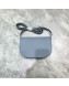 Balenciaga Ville Day Shoulder Bag XS Grey Blue 2019