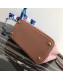 Prada Double Saffiano Leather Bucket Bag 1BA211 Pink 2019