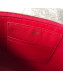 Celine C Charm Pouch in Quilted Calfskin 10B813 Red 2019