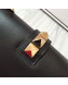 Valentino Small Chain Box Shoulder Bag in Calfskin Black 2019