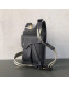 Dior Man's Navy Blue Calfskin Saddle Messenger Bag 2019