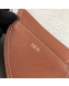 Dior Man's Brown Calfskin Saddle Wallet  