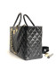 Chanel Quilted Vintage Calfskin Large Shopping Bag Black 2019