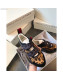 Stella McCartney Eclypse Velcro Sneaker in Suede and Calfskin Black/Yellow 2019
