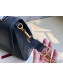 Valentino Large VSLING Grainy Calfskin Top Handle Bag 0530 Black 2019