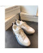 Stella McCartney Eclypse Lace-up Sneaker in Calfskin and Suede White/Silver 2019