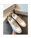 Stella McCartney Eclypse Lace-up Sneaker in Calfskin and Suede White/Silver 2019