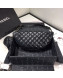 Chanel Quilted Aged Calfskin Waist Bag/Belt Bag and Coin Purse AS1077 Black 2019