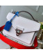Louis Vuitton Soft Trunk Messenger Bag in Epi Leather M50377 White 2019
