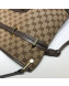 Gucci 1955 Horsebit GG Canvas Messenger Bag ‎602089 Beige 2019