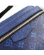 Louis Vuitton Outdoor Monogram Leather Bumbag/Belt Bag M30245 Blue 2019