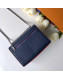 Louis Vuitton Mylockme BB Chain Shoulder Bag M53196 Navy Blue 2019