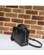 Gucci Ophidia Leather Mini Shoulder Bag 602576 Black 2020
