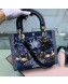Dior Star Lady Dior Medium Bag in Tarot Beaded Canvas 2019