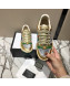 Gucci Screener Metallic Sneaker Gold 2019