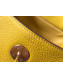 Hermes Mini Lindy 21cm in Original Calf Leather Yellow 2019